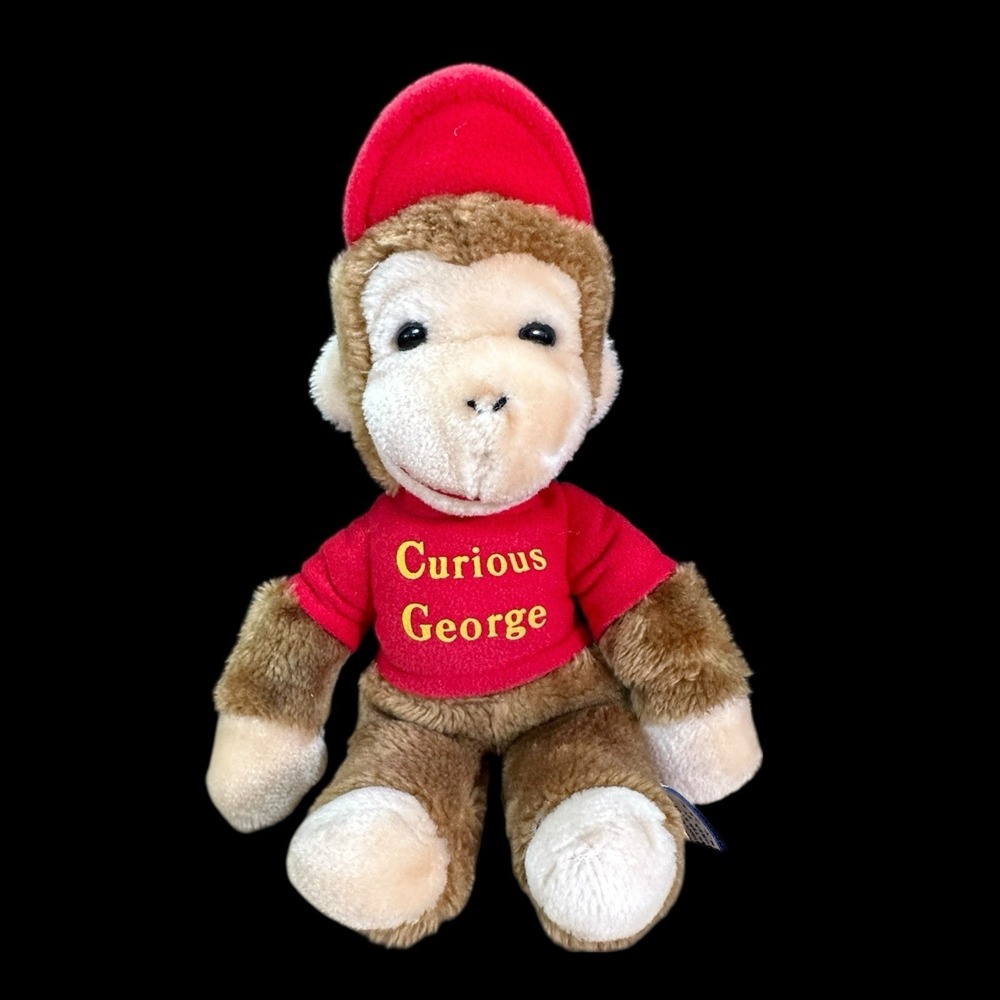 Curious George Plush Eden Toys Monkey 12" Stuffed Animal‎ 1984